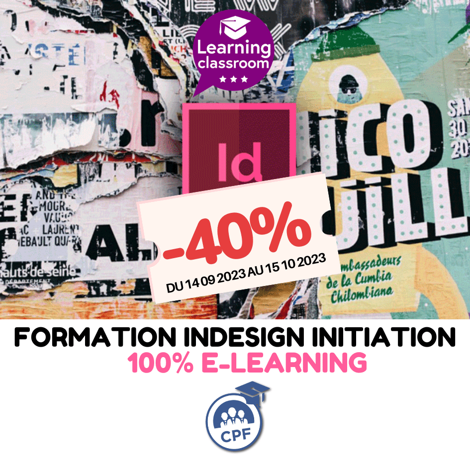 Formation InDesign initiation e-learning-