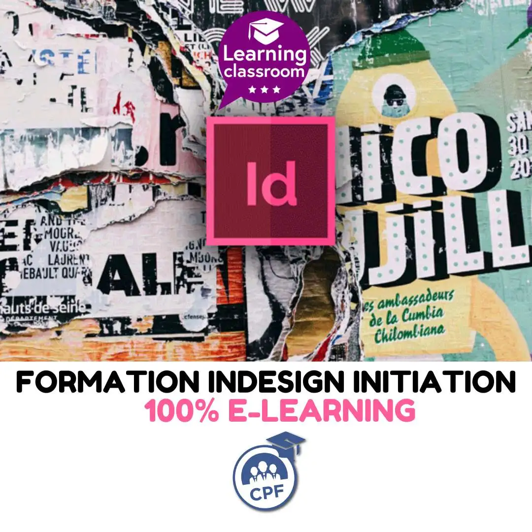 Formation InDesign initiation e-learning